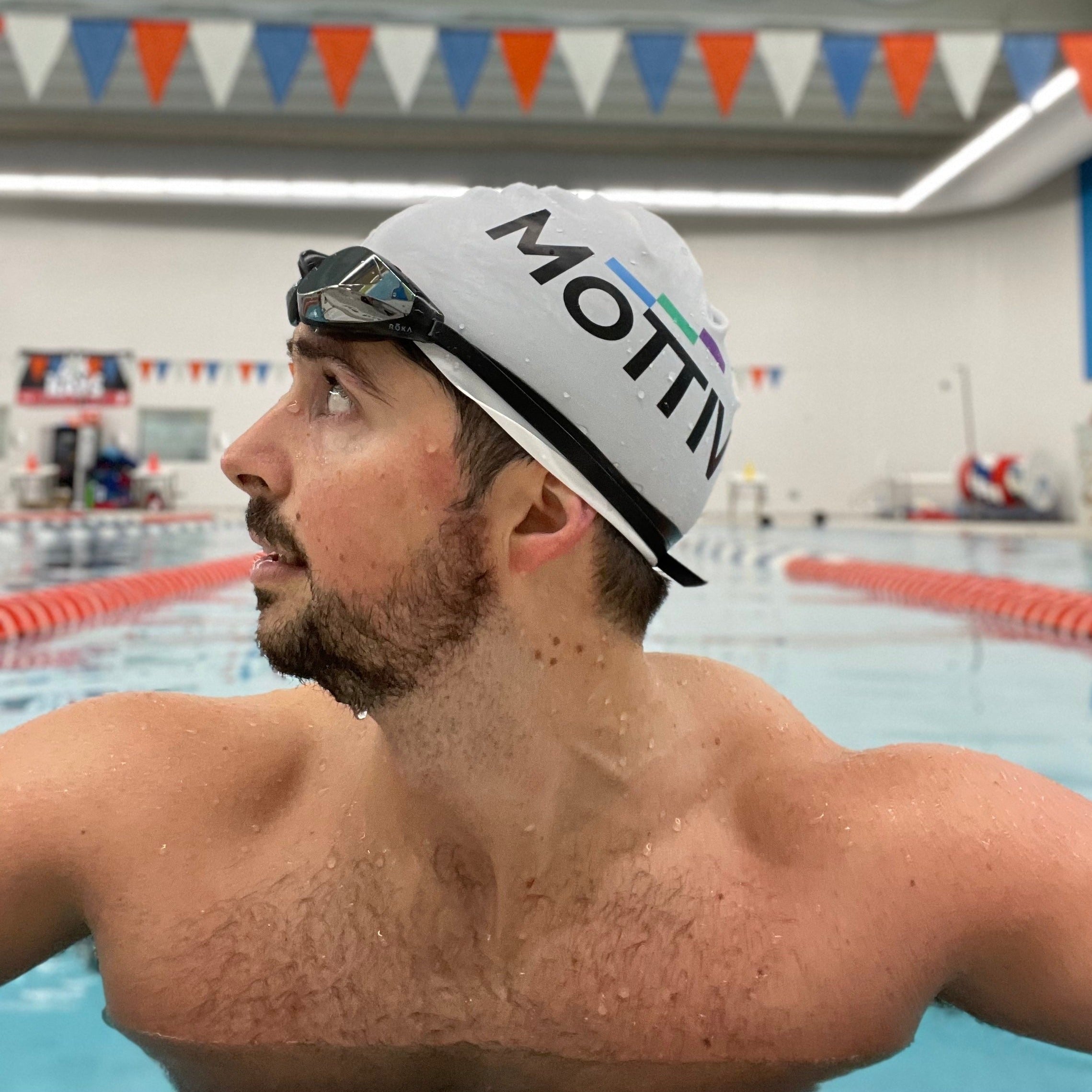 Swim cap hot sale in store